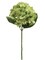 2PC Vibrant 18-Inch Green Hydrangea Stem - Large 7-Inch Diameter - Ideal for Stylish Home Décor, Wedding Centerpieces, and Special Event Floral Designs